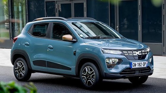 Video: New Dacia Spring Extreme (2023) - On Display!