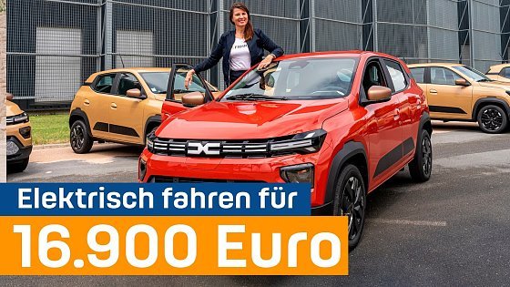 Video: Der neue Dacia Spring im ersten Test: Wie viel Auto gibt's für 16.900 Euro?