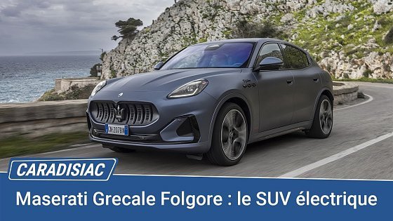 Video: Essai - Maserati Grecale Folgore : un trident peu fulgurant