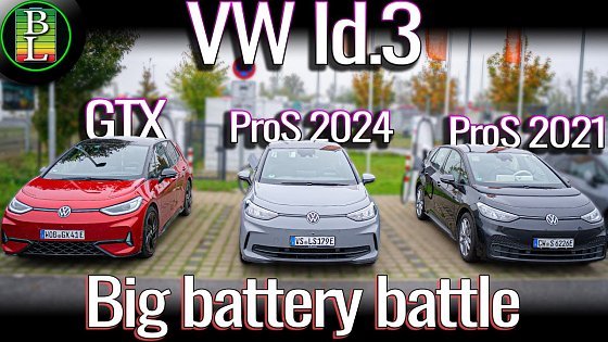 Video: VW Id.3 Battle - GTX versus ProS