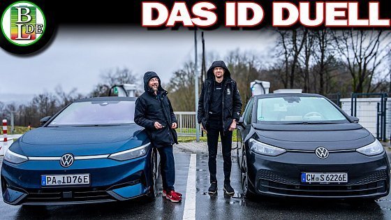 Video: VW Id.7 gegen Id.3 Pro S - Wer ist effizienter?