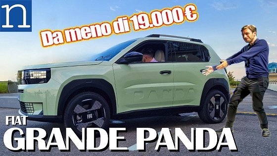 Video: Fiat GRANDE PANDA | La prima del segmento B ibrida da meno di 19.000 € o elettrica a 25.000