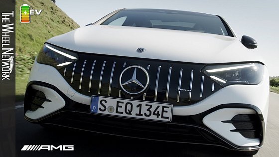 Video: 2023 Mercedes-AMG EQE 53 4MATIC+ | Driving, Interior, Exterior