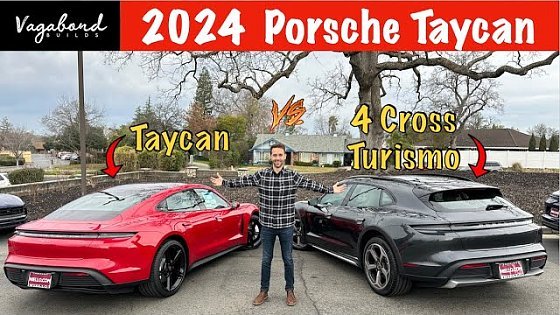 Video: 2024 Porsche TAYCAN 4 CROSS TURISMO vs 2024 Porsche Taycan