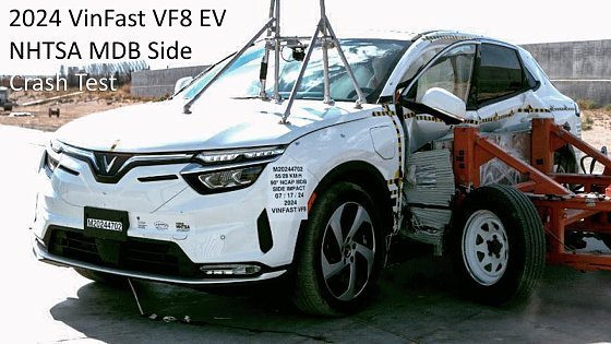 Video: 2024 VinFast VF8 EV NHTSA MDB Side Crash Test