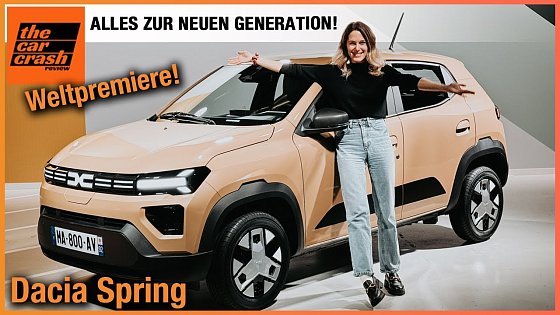 Video: Dacia Spring im Test (2024) Alles besser?! Weltpremiere der NEUEN Generation! Review | Extreme 65