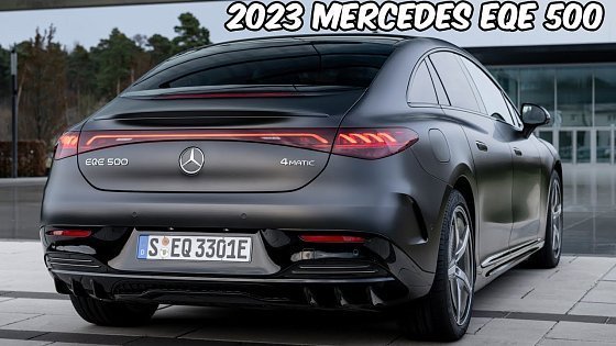 Video: 2023 Mercedes EQE 500 AMG 4MATIC in Graphite Grey Magno