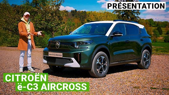 Video: Citroën ë-C3 Aircross : un SUV électrique à prix incroyable, mais l'autonomie est décevante...