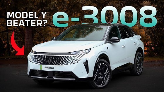 Video: New Peugeot e-3008 Review - BIG electric SUV with even BIGGER range!