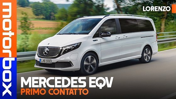 Video: Mercedes EQV 300 Long | Il MONOVOLUME per trasporto VIP sposa l&#39;ELETTRICO. La nostra PROVA