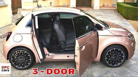 Video: 2021 Fiat 500 Electric 3+1 Debuts With Third Door