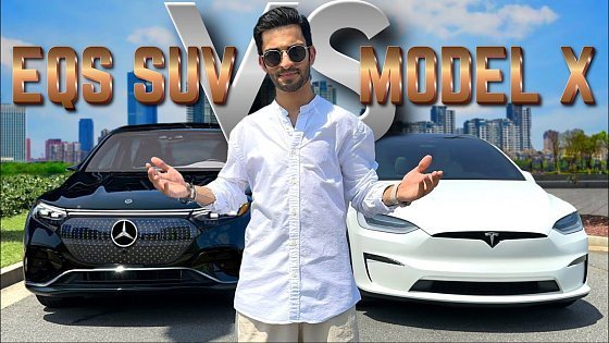 Video: Tesla Model X vs Mercedes EQS SUV | Which Luxury Electric SUV Wins?!