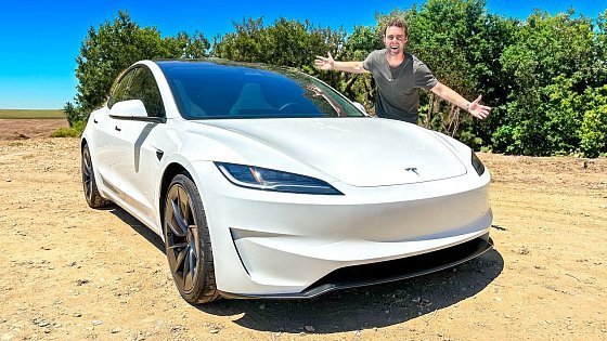 Video: The NEW 2024 Tesla Model 3 Performance Is Actually AMAZING