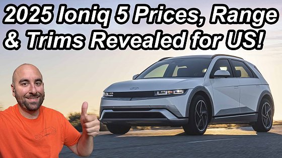 Video: 2025 Ioniq 5 Pricing, Range & Trims Announced! | More Info About NACS Charging Too