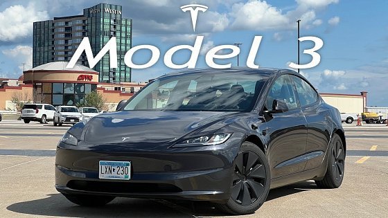 Video: 2024 Tesla Model 3 RWD | Unbelievably Good Tech