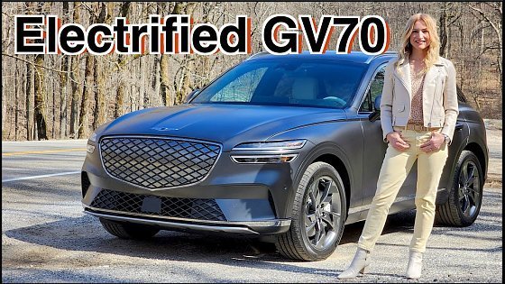 Video: 2023 Genesis Electrified GV70 review // Our new favourite EV SUV!