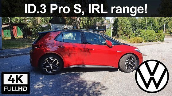 Video: VW ID.3 Pro S - Real range and consumption