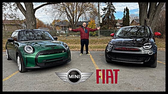 Video: Which EV Should You Buy? | 2024 Fiat 500E vs Mini Cooper SE: Comparison