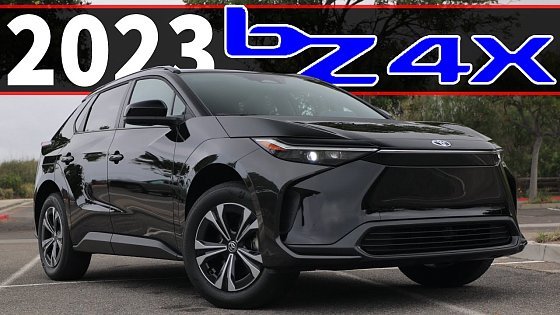Video: *TESTED* - 2023 Toyota bZ4x XLE is a SOLID entry-level Electric Crossover