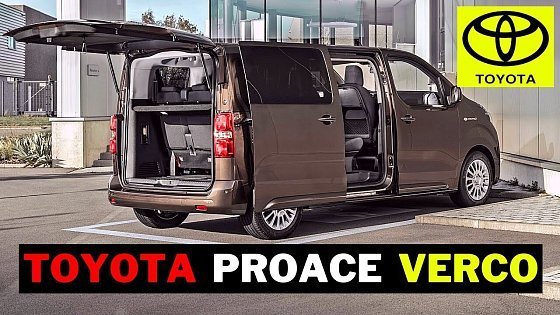 Video: 2021 - 2022 Toyota Proace Verco Electric Minivan