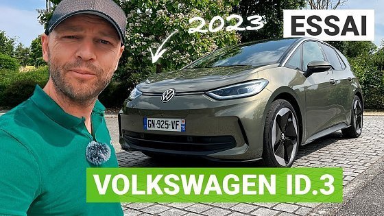 Video: Essai nouvelle Volkswagen ID3 2023 : peaufiner n&#39;est pas jouer !