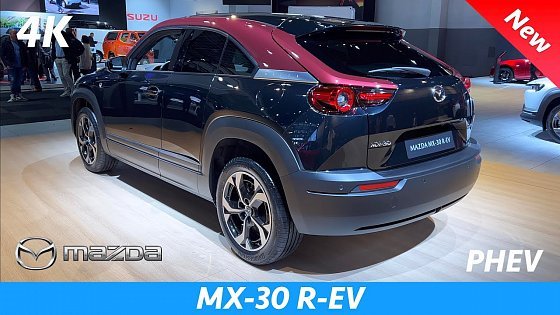Video: Mazda MX-30 R-EV 2023 - Review in 4K (PHEV VS EV comparison), Price