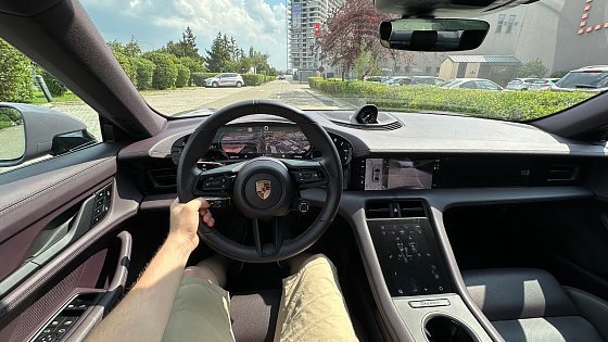 Video: Porsche Taycan Facelift 2025 Test Drive POV Ambience Binaural Sound