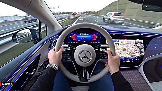 Video: The New Mercedes EQS 2023 Test Drive