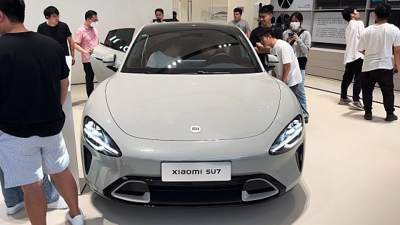 Video: 2024 Xiaomi SU7 Interior and Exterior in details 4K