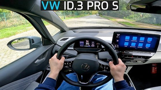 Video: 2024 VW ID.3 PRO S BUSINESS PREMIUM 77 kWh 204HP POV TEST DRIVE