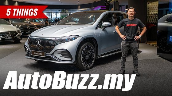 Video: 2023 Mercedes-Benz EQS SUV 580 4MATIC, RM700k - AutoBuzz