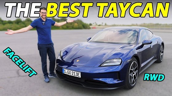 Video: Why this is the best Porsche Taycan! 2025 facelift driving REVIEW
