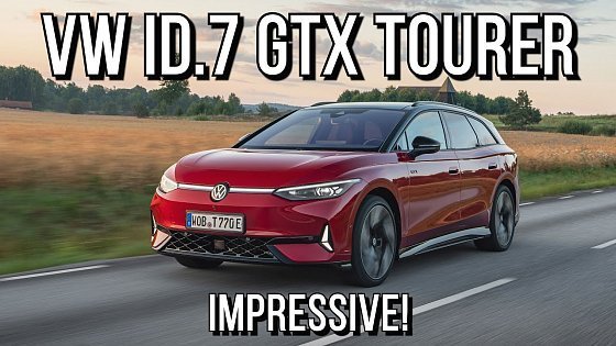 Video: VW ID.7 GTX TOURER // FIRST DRIVE & IMPRESSIONS // REVIEW // WILL MAKE THE EV-CAR-FAMILY VERY HAPPY