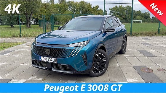 Video: Peugeot E 3008 GT 2024 Full Review (Exterior - Interior - Charging), Price