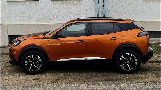 Video: Peugeot e-2008 eAllure 50kWh 100kW 136HP Fusion Orange