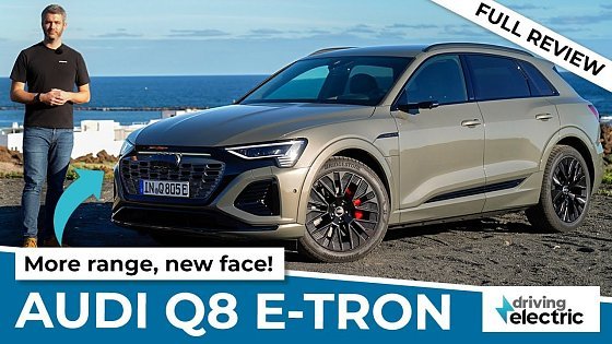 Video: New 2023 Audi Q8 e-tron review: More range, new face – DrivingElectric