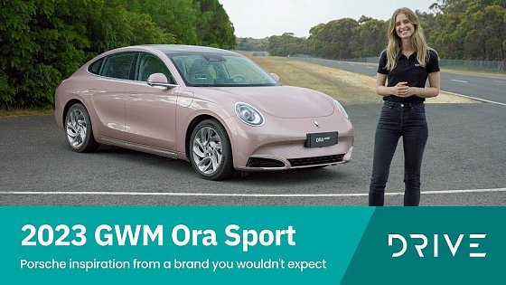 Video: 2023 GWM Ora Sport Review | Porsche inspiration from a brand you wouldn't expect | Drive.com.au