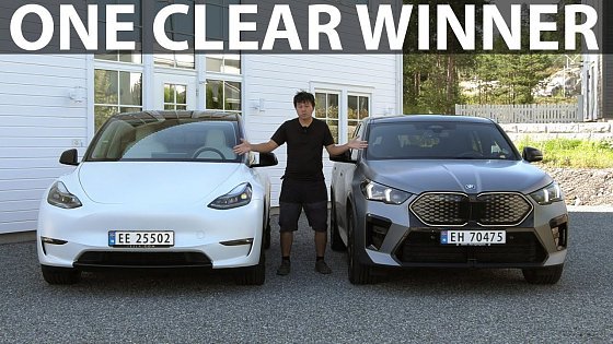 Video: BMW iX2 vs Tesla Model Y interior review