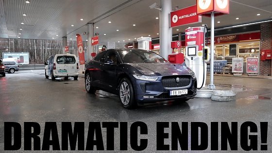 Video: Jaguar I-Pace EV320 615km Range Test! (Norwegian High Speed Run)