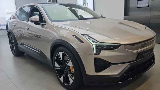 Video: 2024 Polestar 3 electric crossover first look in detail review