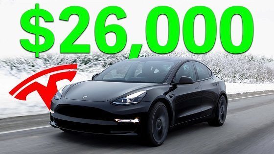 Video: How Good is the CHEAPEST Tesla? | Model 3 RWD Review (2023)