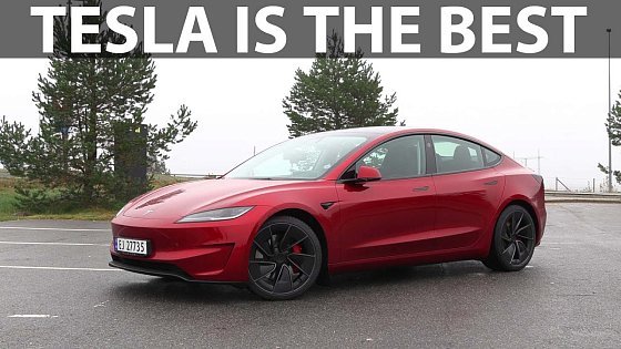 Video: Tesla Model 3 Performance Highland range test