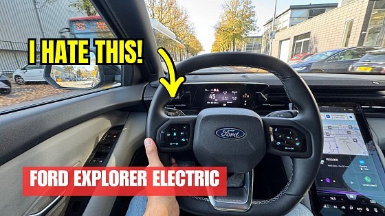 Video: 2025 Ford Explorer EV POV Test Drive | Extended Range RWD | 286 HP | NO COMMENT