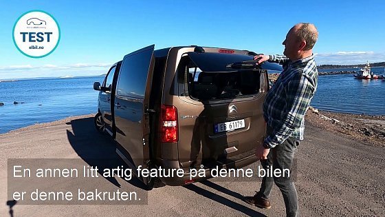 Video: Citroën e-Spacetourer