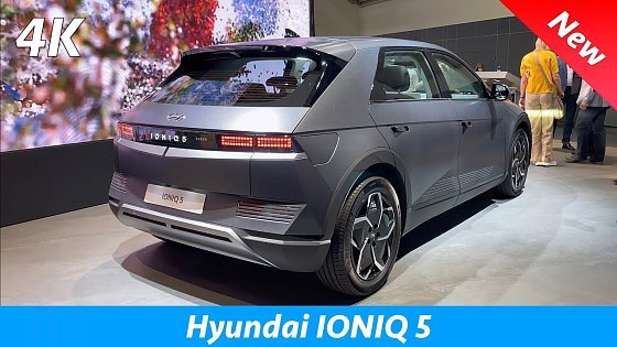 Video: Hyundai IONIQ 5 2022 - FIRST look &amp; REVIEW in 4K | Exterior - Interior, Standard Range 2WD, PRICE