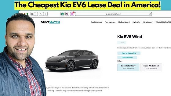 Video: The 2024 Kia EV6 is an Awesome Lease Deal!