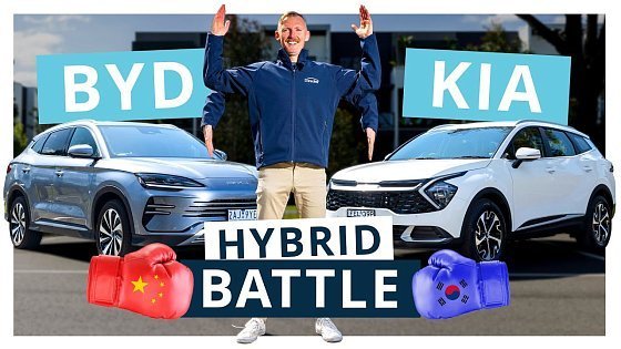 Video: 2024 BYD Sealion 6 v Kia Sportage | Who makes the best mid-size hybrid SUV: China or Korea?