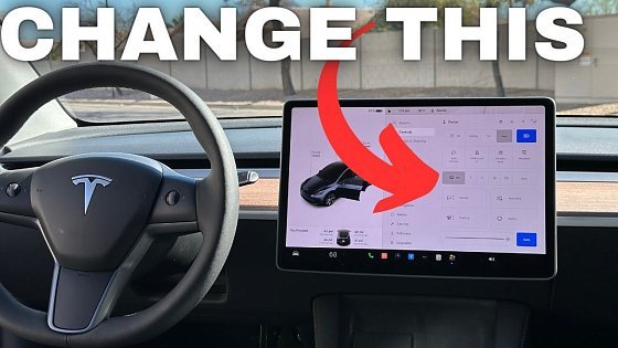 Video: 13 Important Settings to Change in Your New Model Y