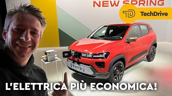 Video: DACIA SPRING 2024 Anteprima, Specifiche e Prezzi