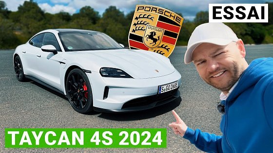 Video: Essai Porsche Taycan 4S 2024 : la fin justifie les moyens !